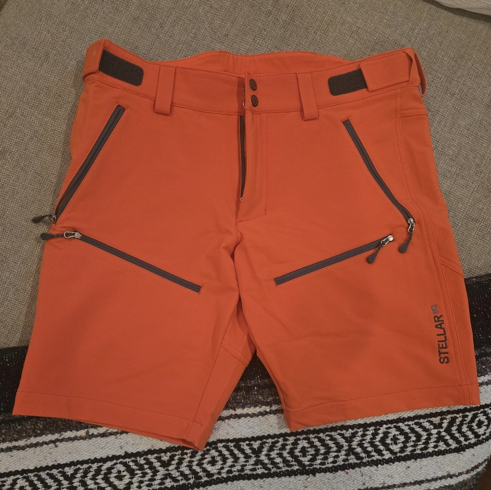 Men's Orange Shorts